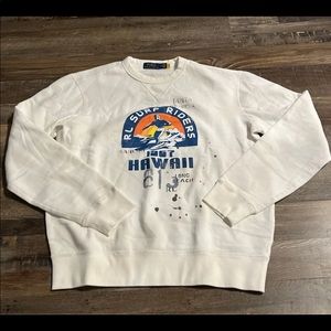 Polo Ralph Lauren for men riders surf sweater size large